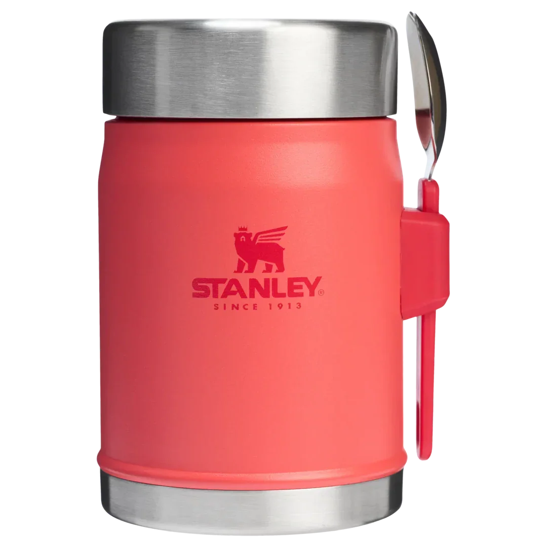 Stanley Classic Legendary Paslanmaz Çelik Yemek Termosu Hot Coral 0.40 L