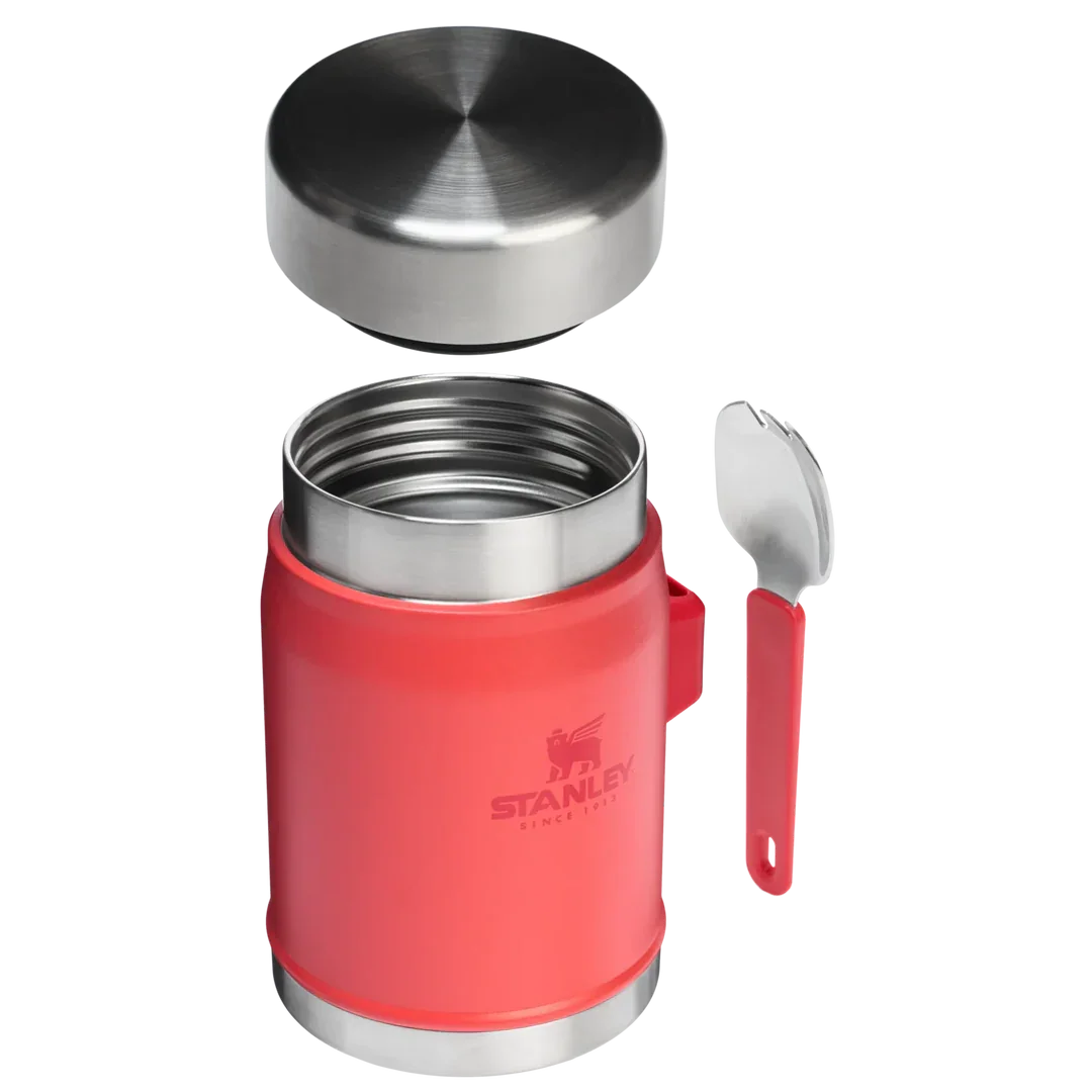 Stanley Classic Legendary Paslanmaz Çelik Yemek Termosu Hot Coral 0.40 L