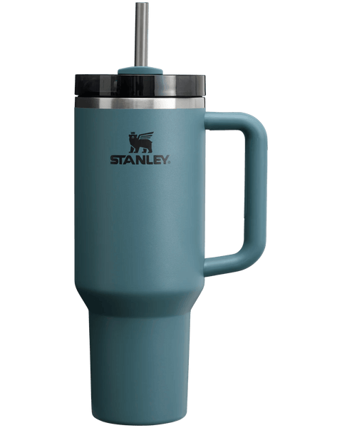 Stanley Quencher Pipetli Termos Bardak Blue Spruce 1.18 L