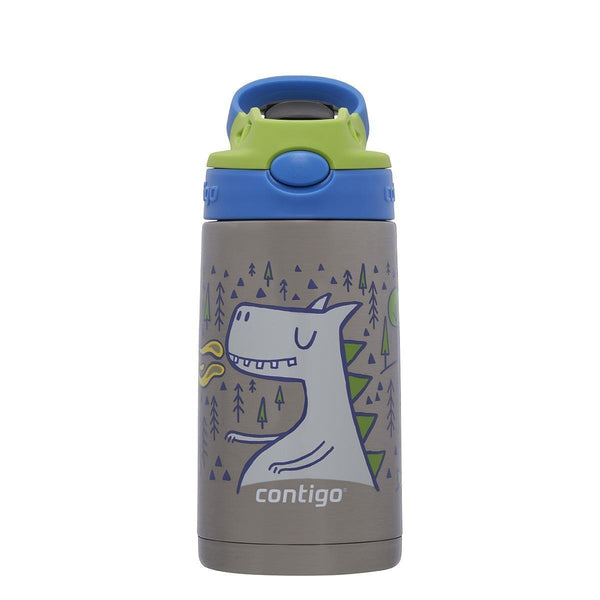 Contigo Gizmo Dragon Çelik Çocuk Suluğu 420ML Ejderha Desenli - Termos Dünyası