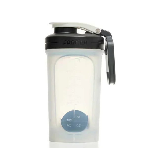 Contigo Shake Go Sporcu Suluğu & Shaker 590ML Şeffaf - Termos Dünyası