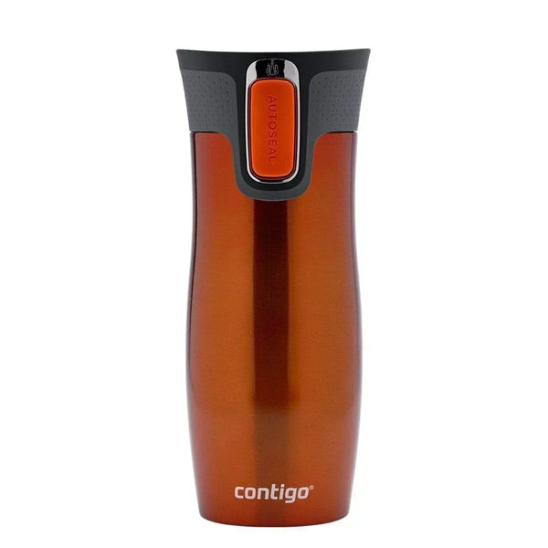 Contigo Westloop Parlak Turuncu (Tangerine) Termos Bardak 470 ml. - Termos Dünyası