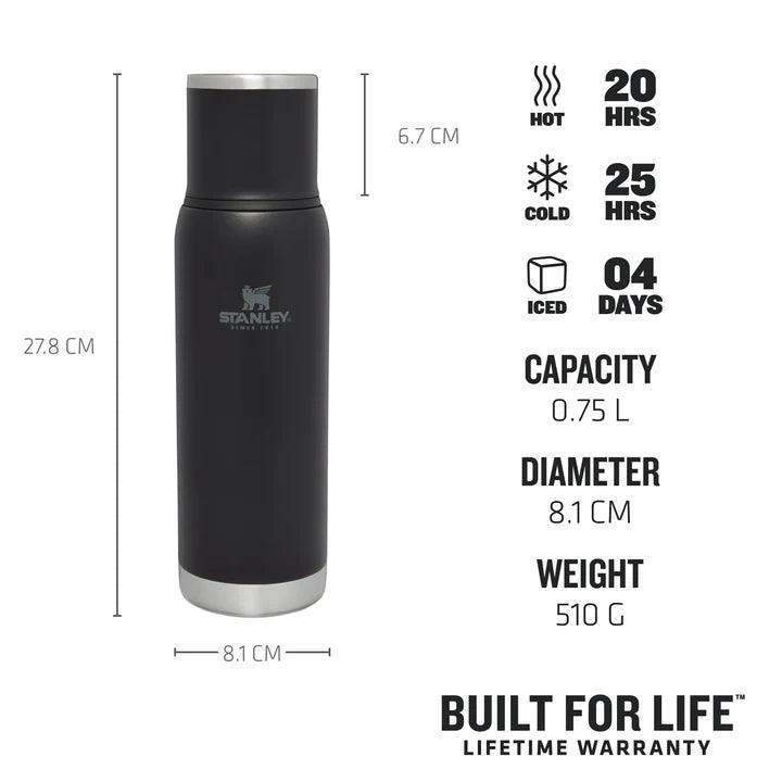 Stanley Adventure To-Go Bottle Siyah 0.75 L