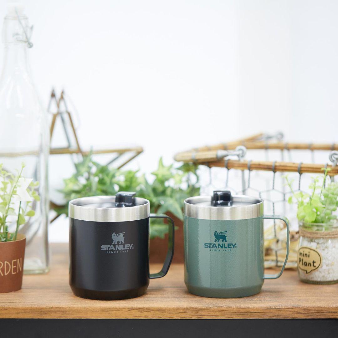 Stanley Classic Mug Kamp Bardağı Siyah 0.35 L