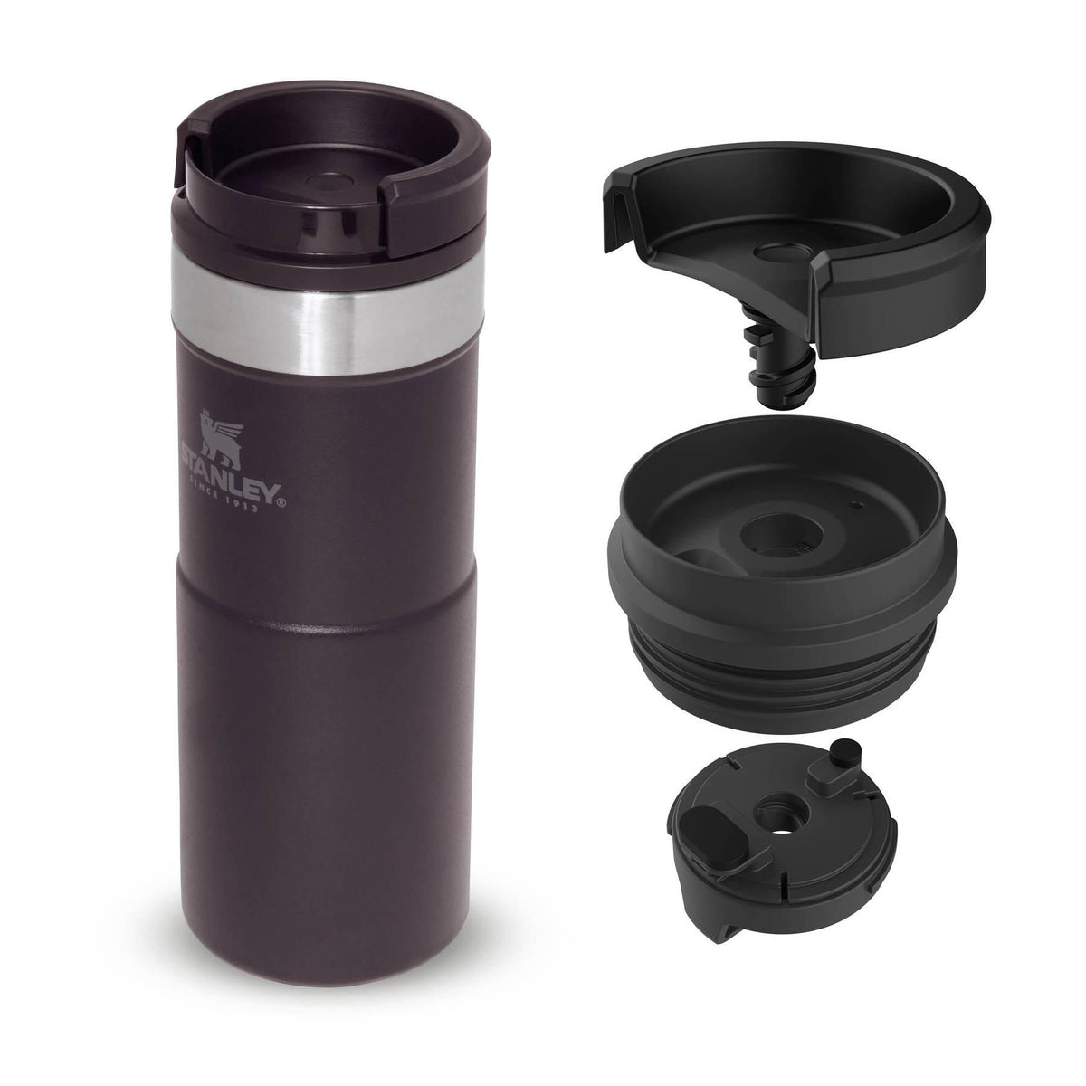 Stanley Classic Neverleak Travel Mug Siyah 0.35 L