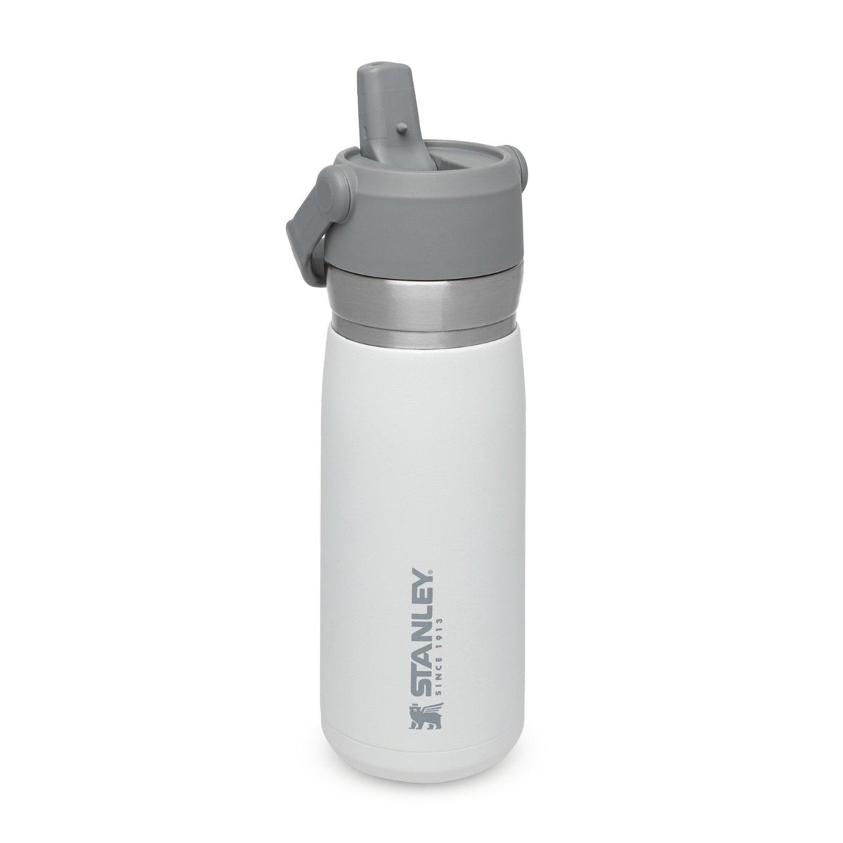 Stanley GO Ice Flow Water Bottle Pipetli Termos Beyaz 0.65 L