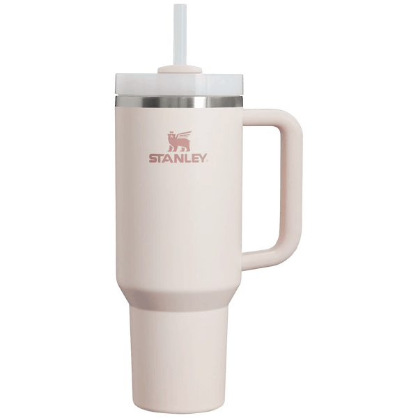 Stanley Quencher Pipetli Termos Bardak Rose Quartz 1.18 L - Termos Dünyası