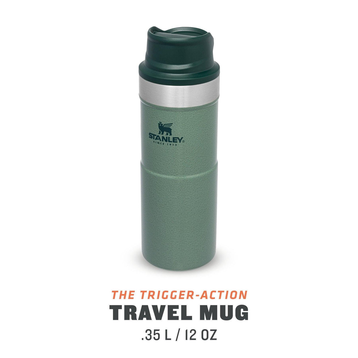 Stanley The Trigger-Action Travel Mug Yeşil 0.35