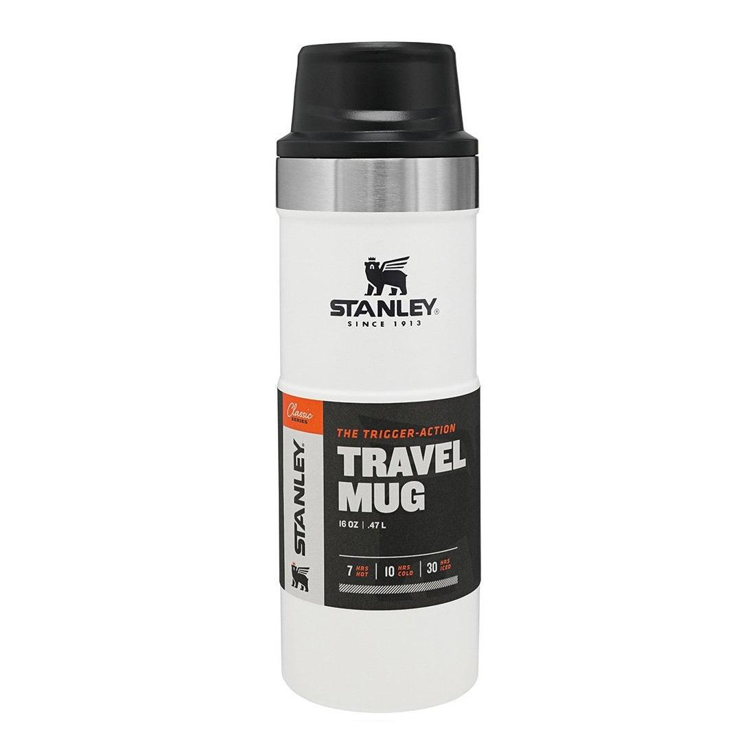 Stanley Trigger-Action Travel Mug Beyaz 0.47 L