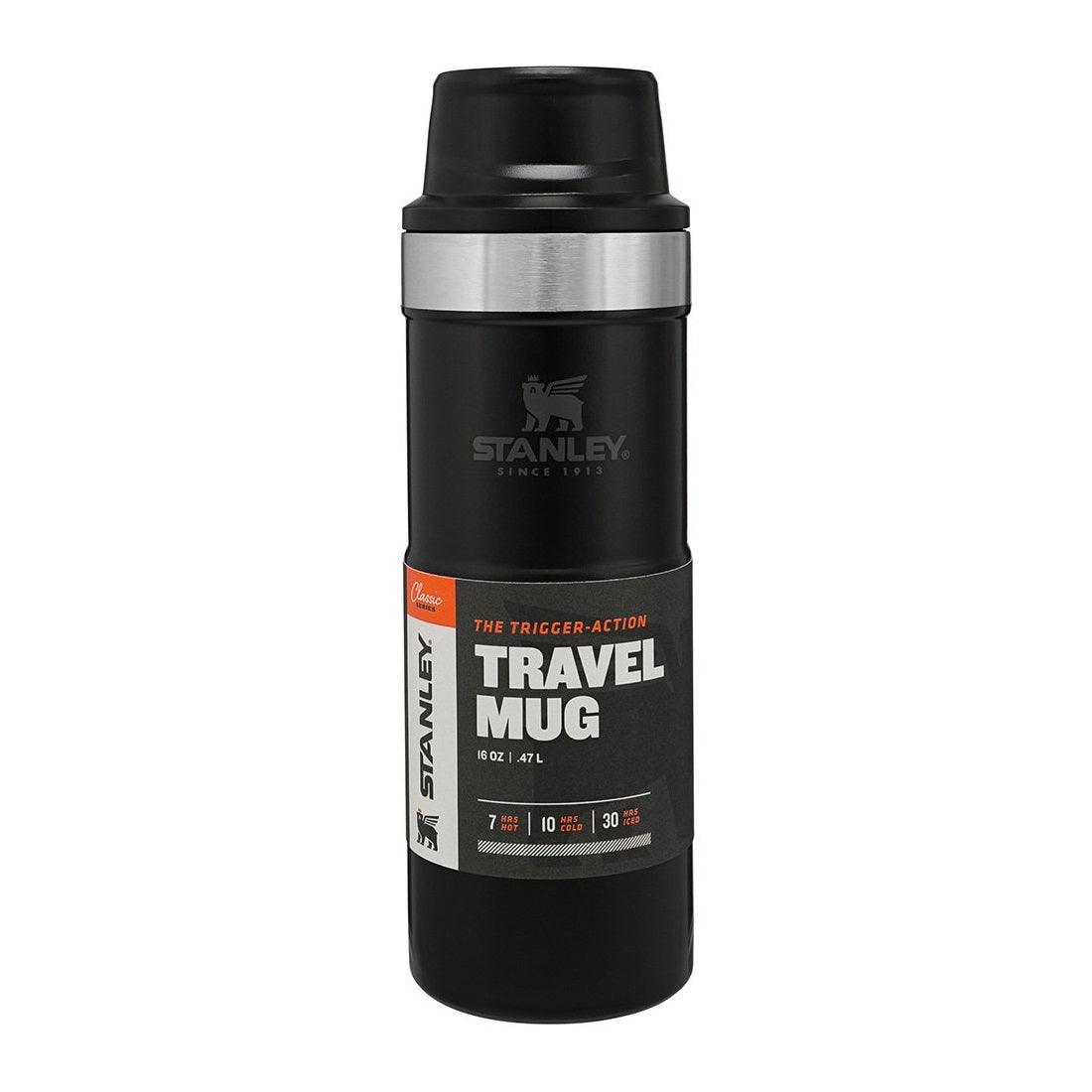Stanley Trigger-Action Travel Mug Siyah 0.47 L