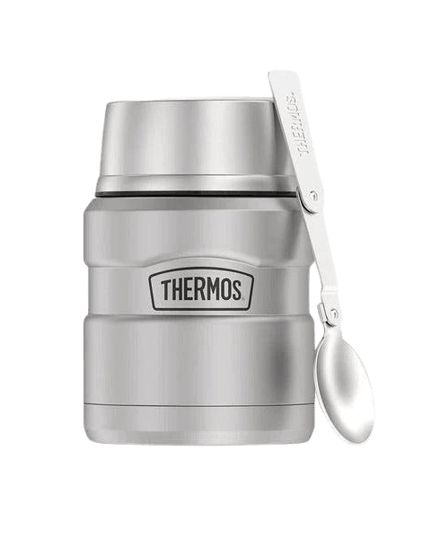 Thermos Çelik Yemek Termosu 0.47 Lt Mat Gümüş - Termos Dünyası