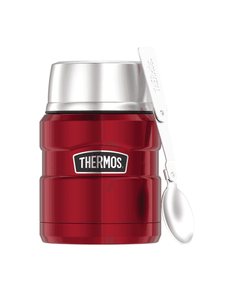 Thermos Çelik Yemek Termosu Kırmızı 0.47 L - Termos Dünyası