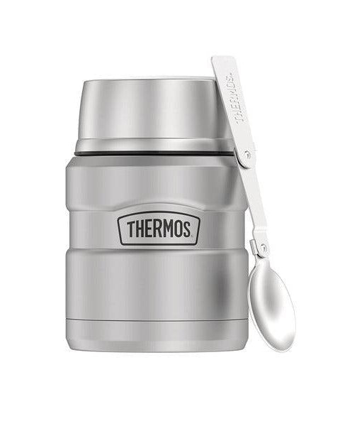 Thermos Çelik Yemek Termosu 0.47 Lt Mat Gümüş - Termos Dünyası