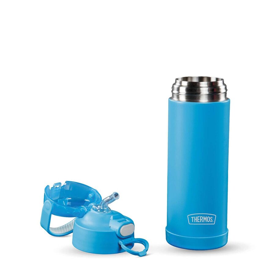 Thermos F422 Funtainer Çocuk Pipetli Termos 0.47 L Electric Blue (Mavi)