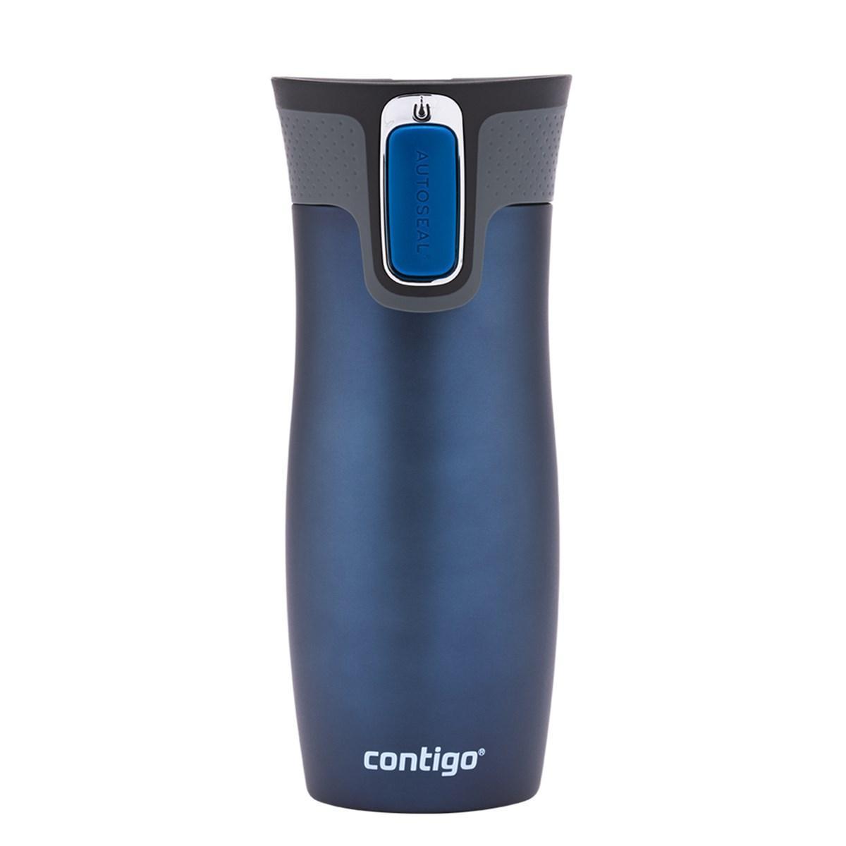 Contigo Westloop Mat Mavi (Monaco Blue) Termos Bardak 470 ml.