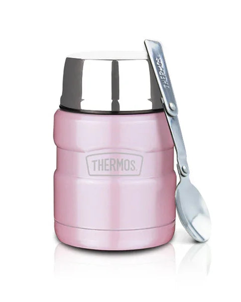 Thermos Çelik Yemek Termosu 0.47 Lt Pembe